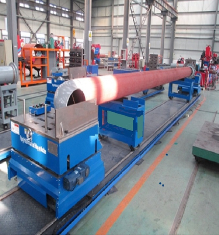 Mesin Pemasangan Pipa Jenis Berkelajuan Tinggi Jenis Mesin Fitting Up untuk Cryogenic Steel Pipe